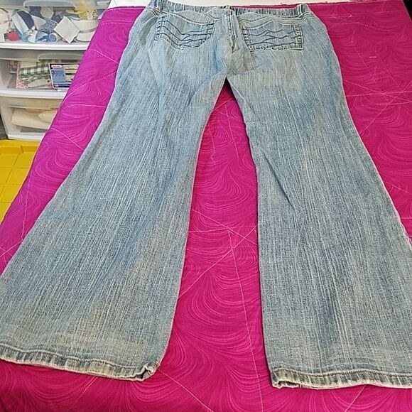 Old Navy Maternity low waist stretch jeans size small long - Picture 6 of 7
